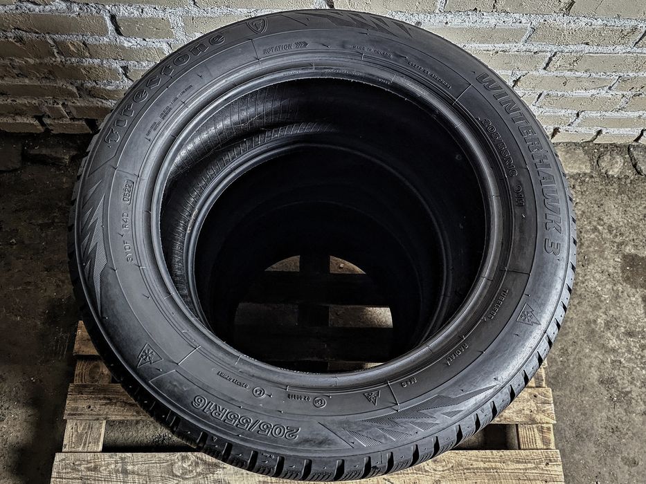 Зимові 205/55r16 Firestone | 2022 | 6mm | Преміум шини | Ідеальні