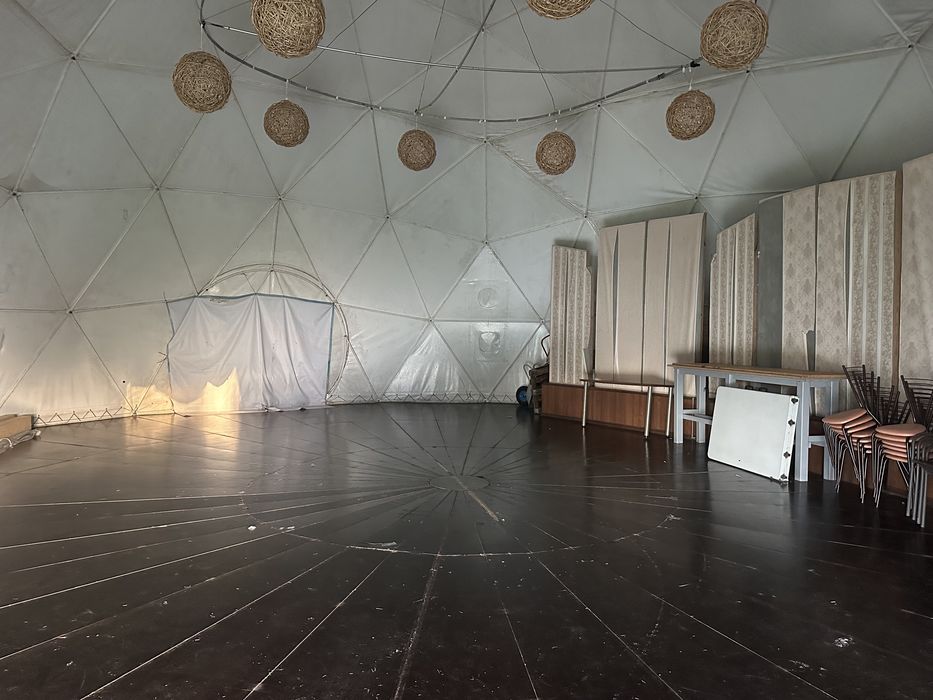 Namiot Sferyczny  Kula  z podłogą 140 m2