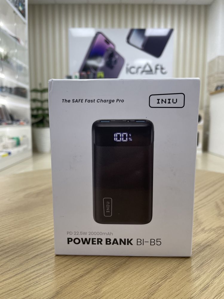 Павербанк INIU BI-B5 22,5W 20000 mAh