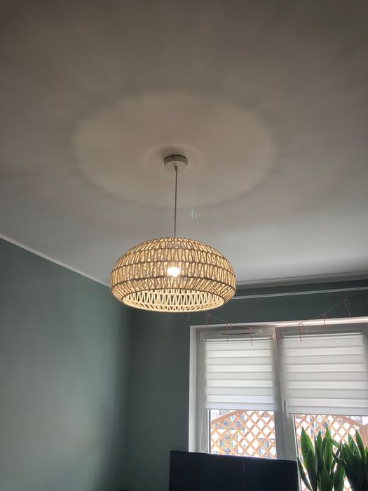 Lampa wisząca - sznurek