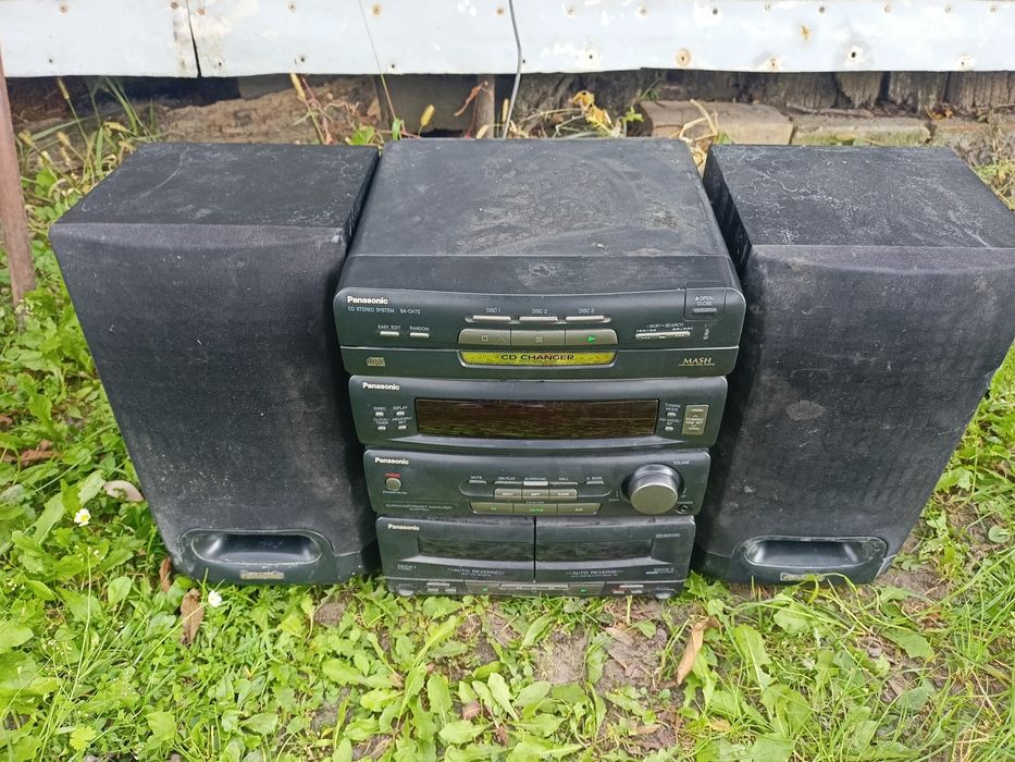 Wieża Panasonic SA-CH72 CD FM AUX TAPE