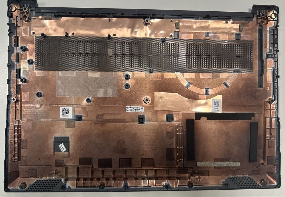Lenovo v15-iil.82c5/кришка матриці/піддон, петлі, верхня частина
