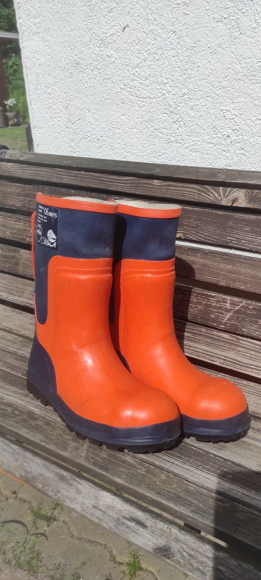 Buty pilarza drwala gumowe antyprzecięciowe Sierra III r.46
