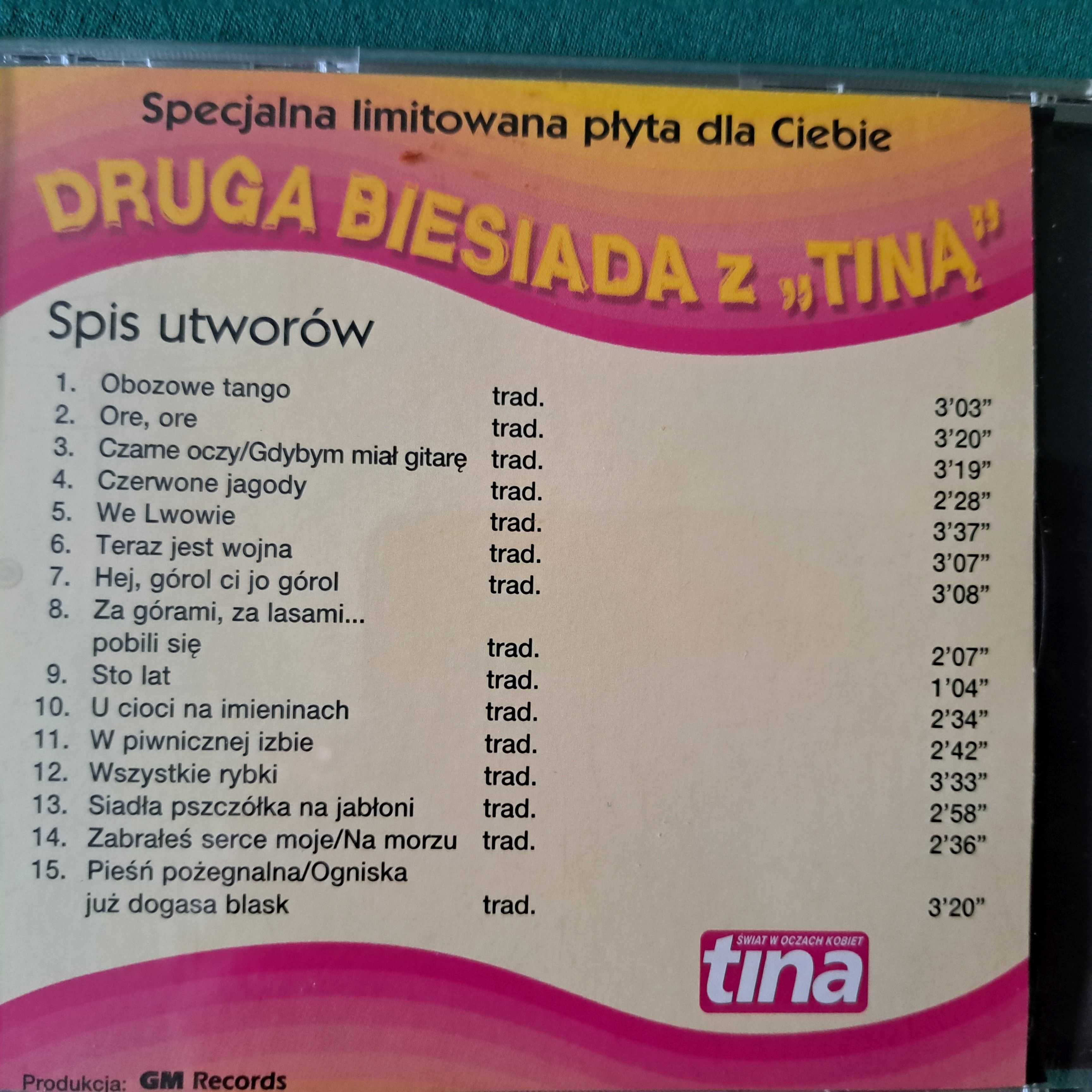 Piosenki biesiadne Biesiada z Tiną Hej Sokoły i inne 3 sztuki