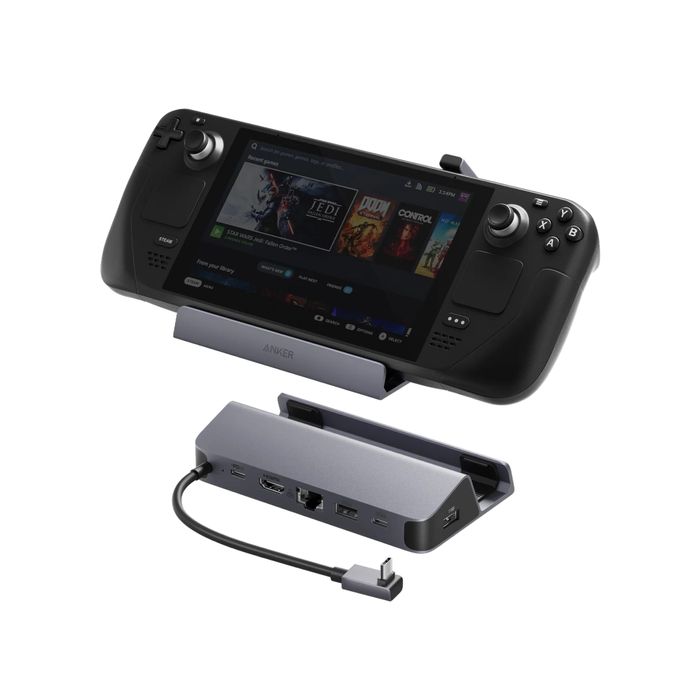 Anker USB-C Hub док станція steam deck ally legion go