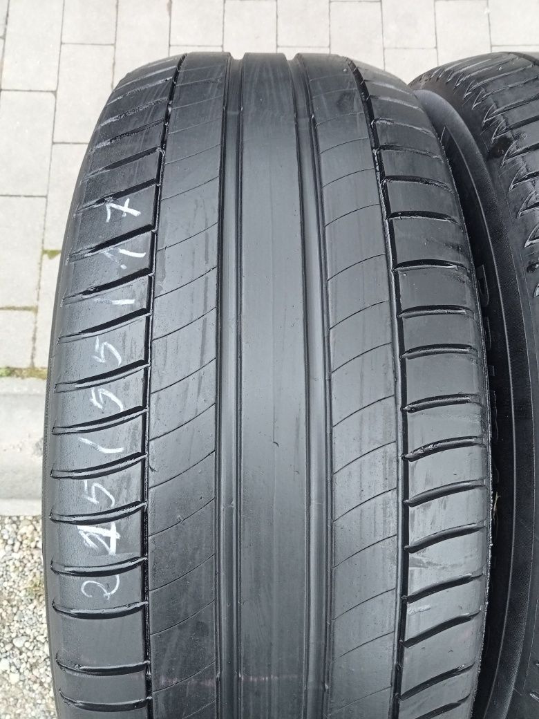 2x Opony Używane Letnie 215/55R17 Michelin