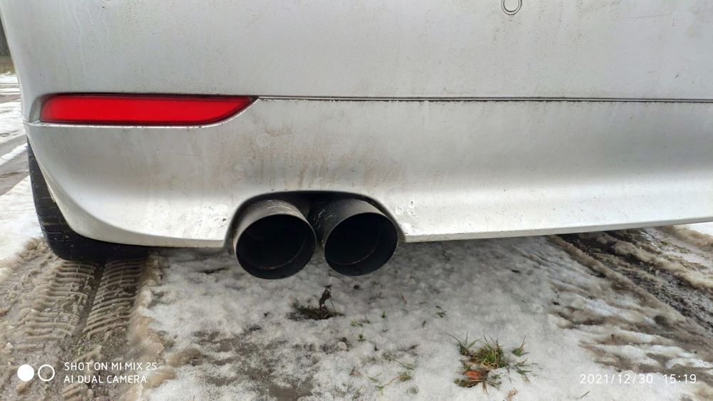 Tłumik tłumiki końcowy BMW E60 E61 2x90mm