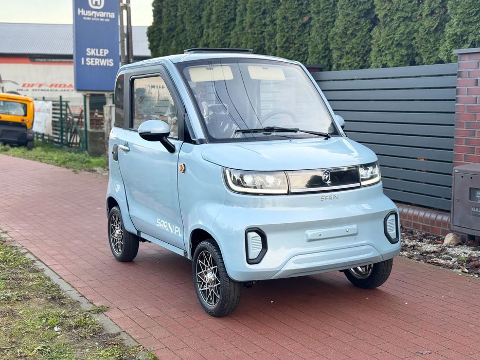 SARINI X7 /X8/X9 Najtańsze samochody elektryczne w Polsce! OD 14 roku życia!