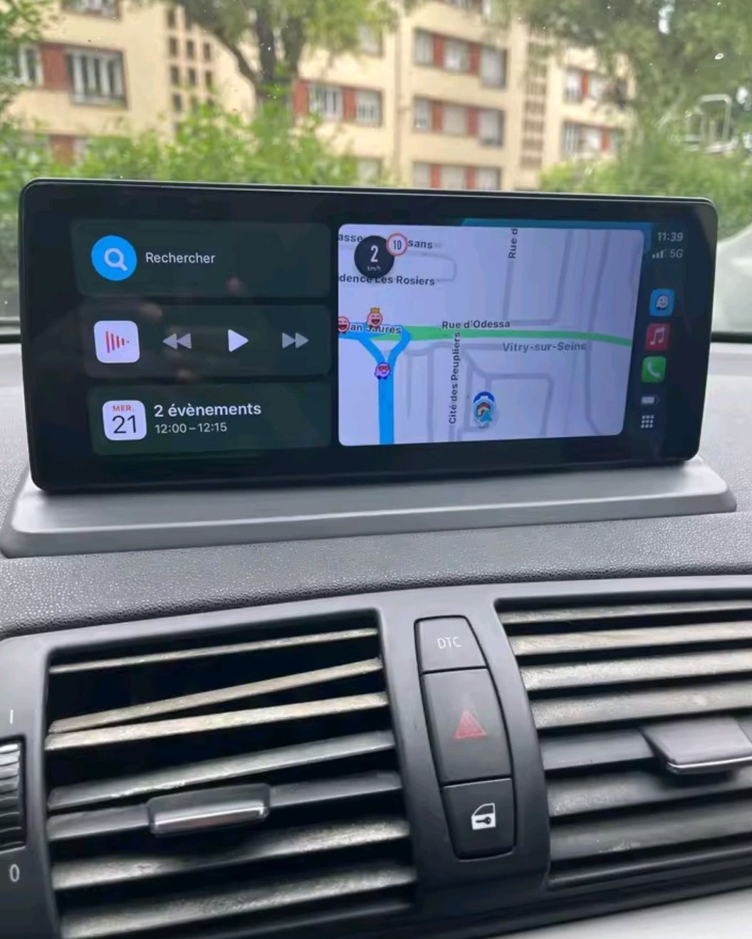 Radio Android 10,25" BMW Serie 1 E81/E81/E87/E88 (8 GB RAM+128 GB ROM)