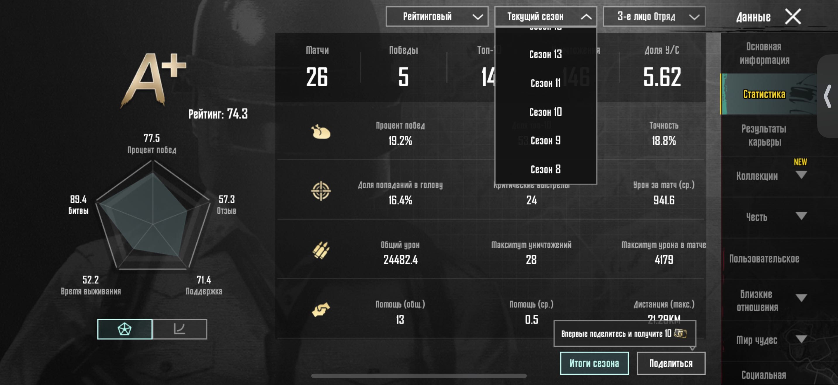 Продам аккаунт PUBG Mobile
