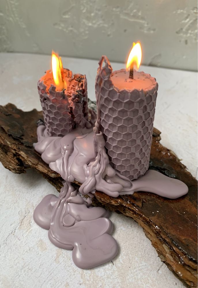 Натуральні свічки з вощини Натуральные свечи из вощины