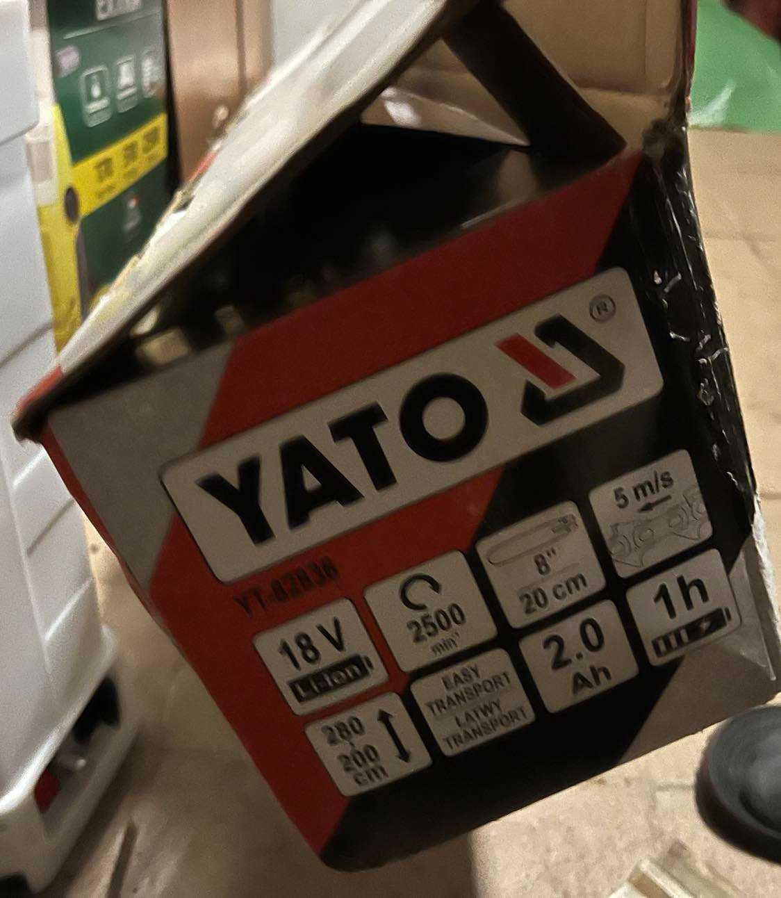 Piła akumulatorowa, okrzesywarka do gałęzi YATO YT-82836 NOWA!