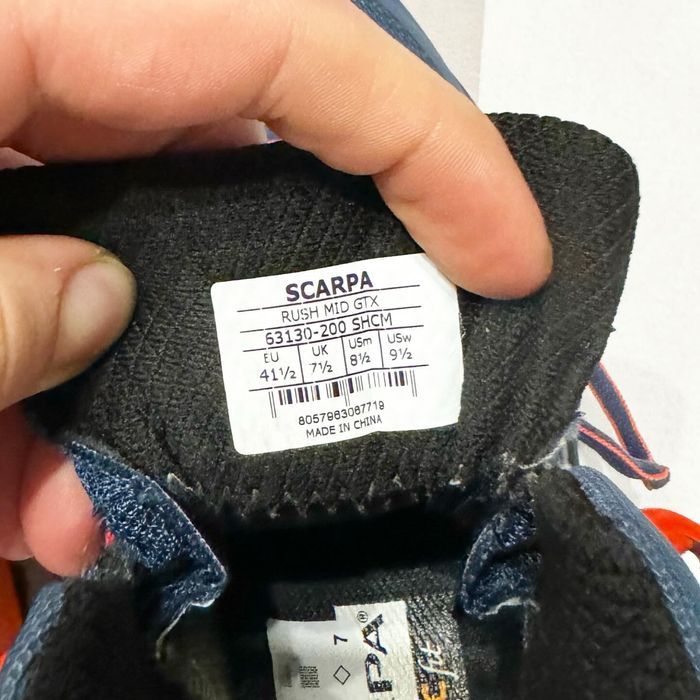 Нові зимові ботінки Scarpa Rush Mid Gore Tex Pro в розмірах
