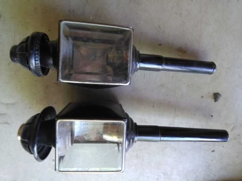 Lampa kwadratowa do powozu konnego