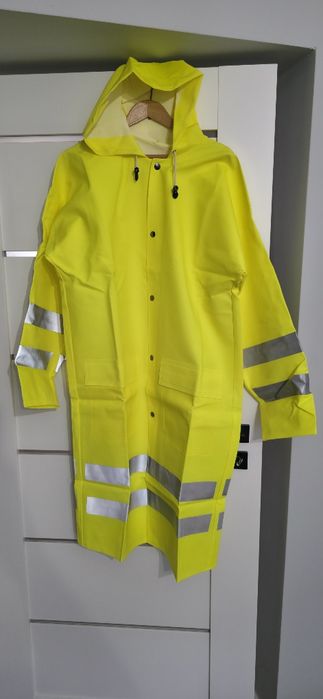 Płaszcz parka przeciwdeszczowa BHP L