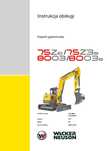 Instrukcja obsługi Wacker 75 Z, 75 Z 3, 8003  PL