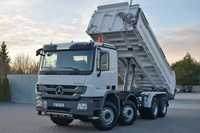 Mercedes-Benz Actros 4144 Euro 5 8x4  Meiller Kipper*3 Stronny*2 Siłowniki*Opony 90%*Manual