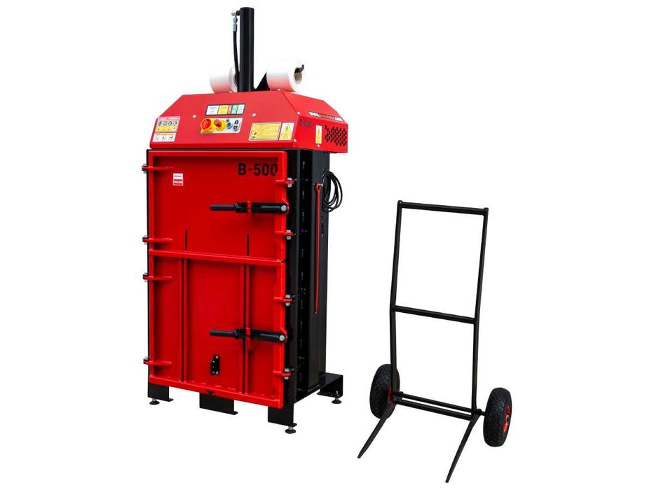 Belownica == PRASA REMET B-500 do kartonów folii odpadów