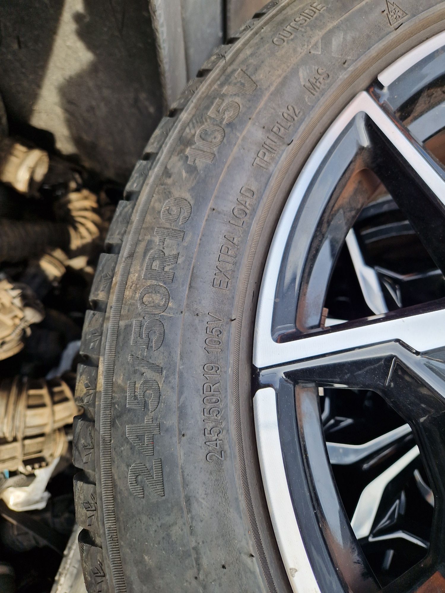 Oryginalne Koła BMW X3 G01 M-power 245/40R19 zima 5mm 21r.