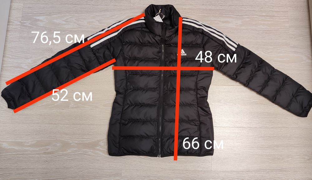Жіноча пухова куртка adidas, розмір XS-S