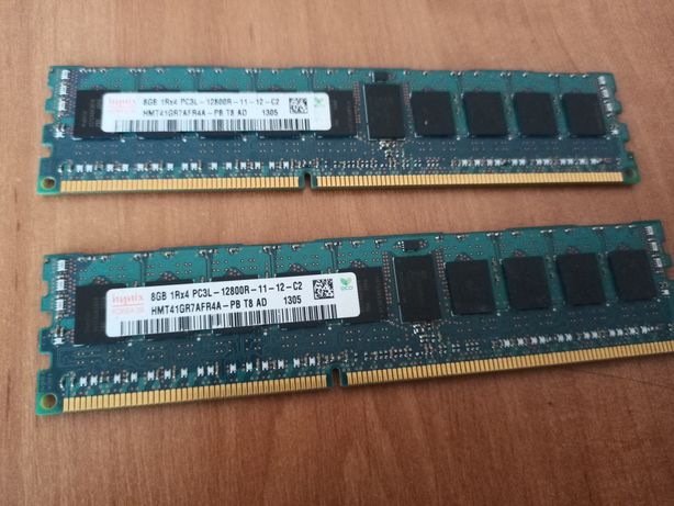 Серверна оперативна пам'ять SK Hynix 8Gb DDR3L 1600MHz 1Rx4 PC3-12800R