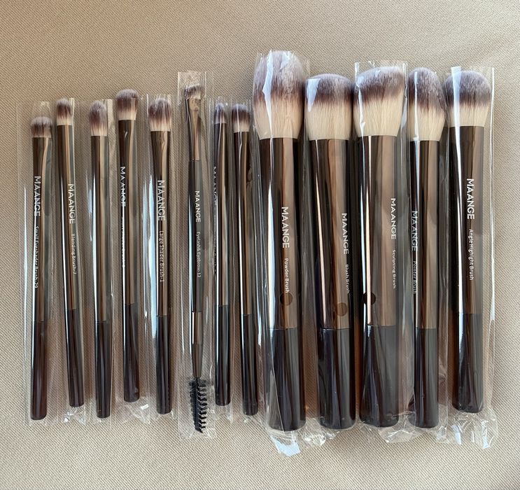 Професійний набір пензликів для макіяжу 13штук