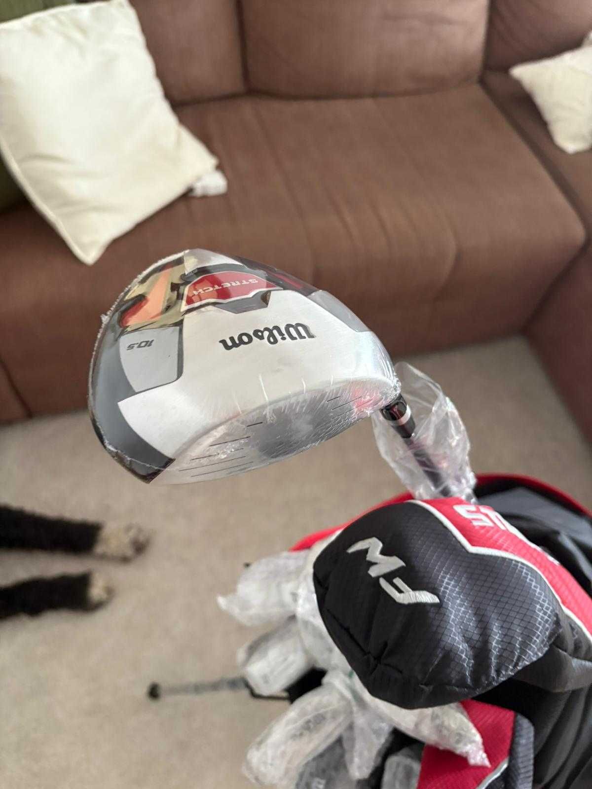 Wilson WGG157550 Conjunto completo, com bolsa, mão esquerda