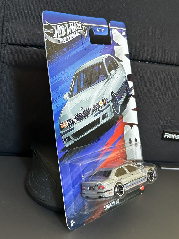 Hot Wheels 2001 BMW M5 Silver Series