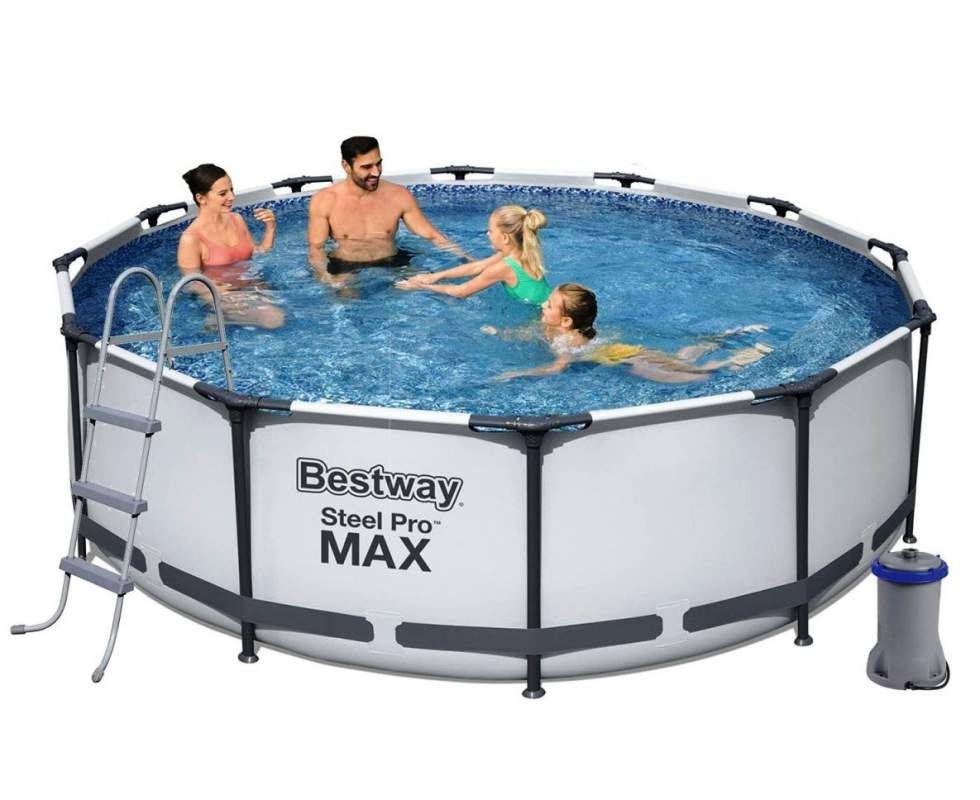 Басейн каркасний «Bestway» Steel ProMax TM 366-100 см об'єм 9150л.