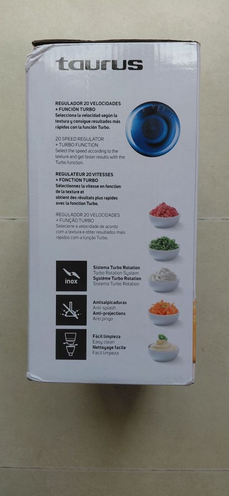 Blender kielichowy Taurus Robot 600 Plus 600 W biały