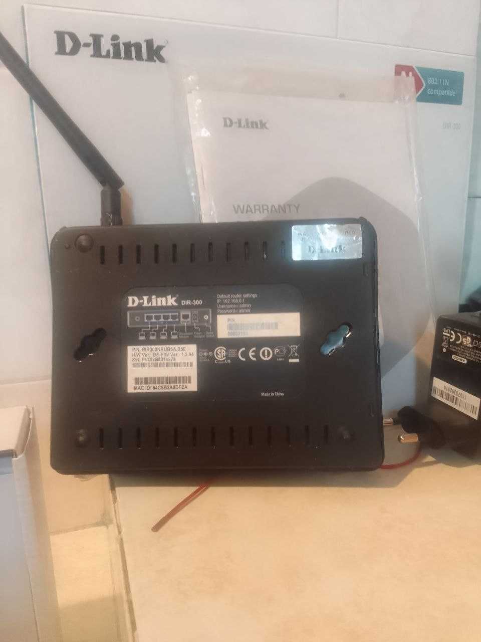 Маршрутизатор D-Link DIR-300. Роутер