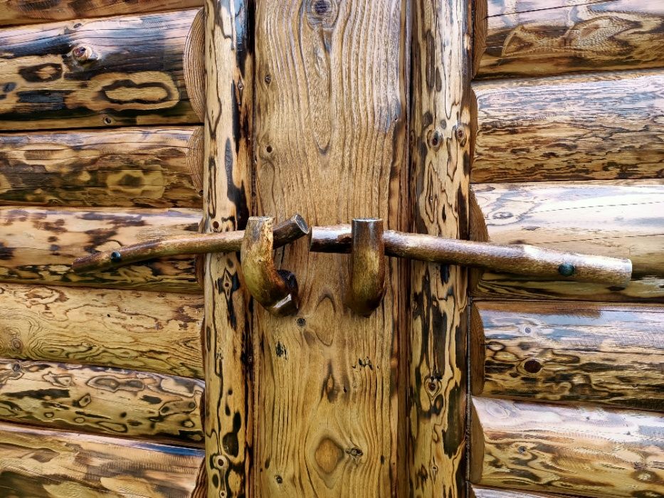 Rustykalna szafa grill ogród kuchnia salon