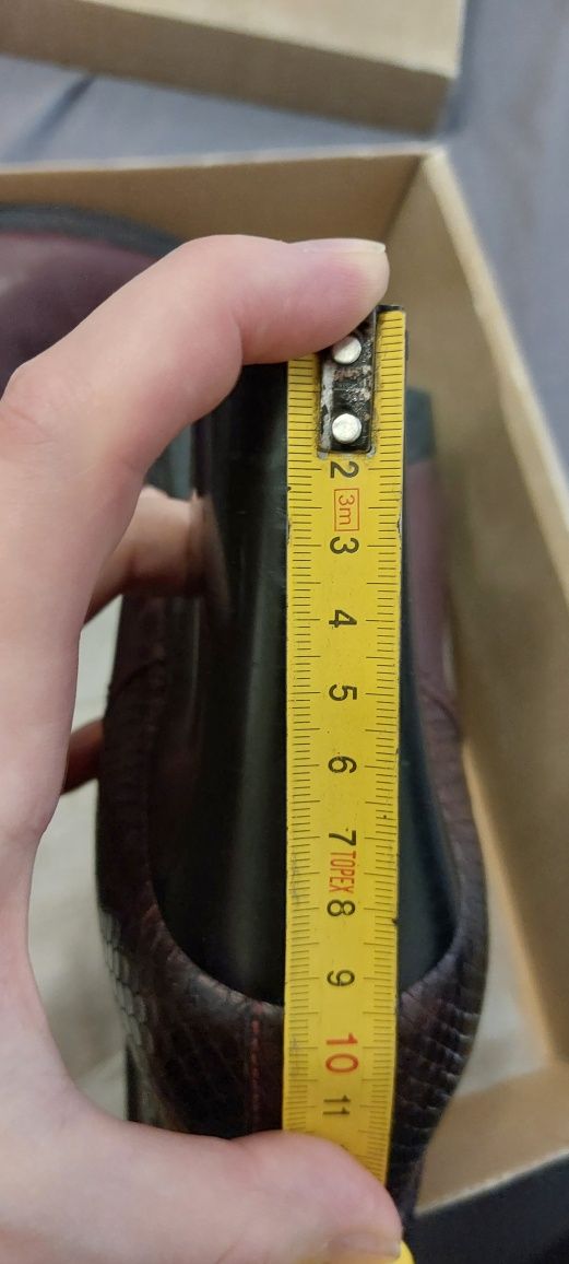 Botki skórzane Lasocki, rozmiar 40