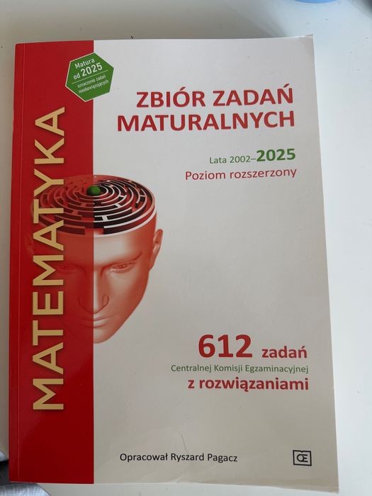 Zbiór zadań Pagacz matematyka rozszerzona