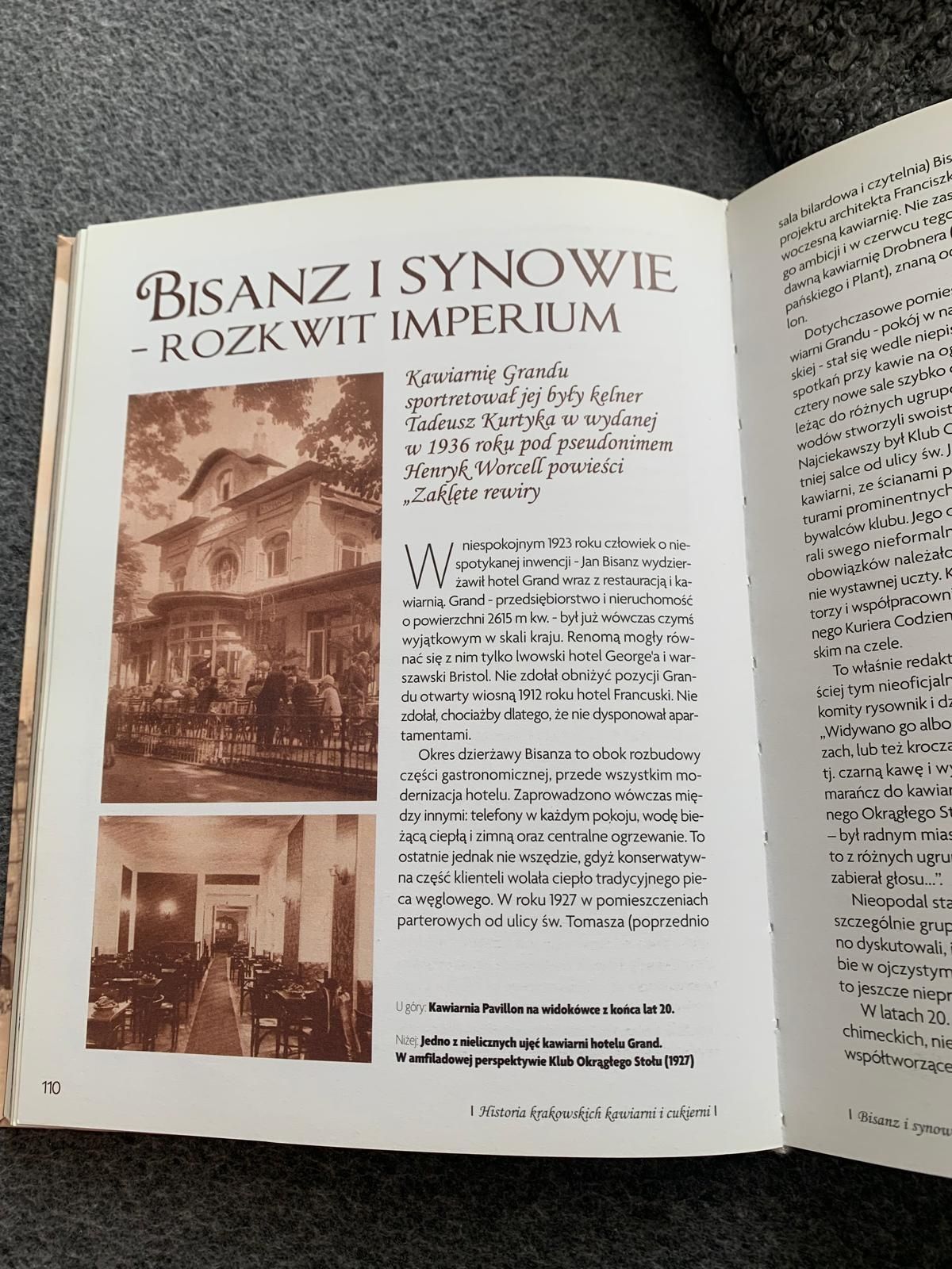 "Kawa i ciastko o każdej porze. Historia krakowskich kawiarni i cukier