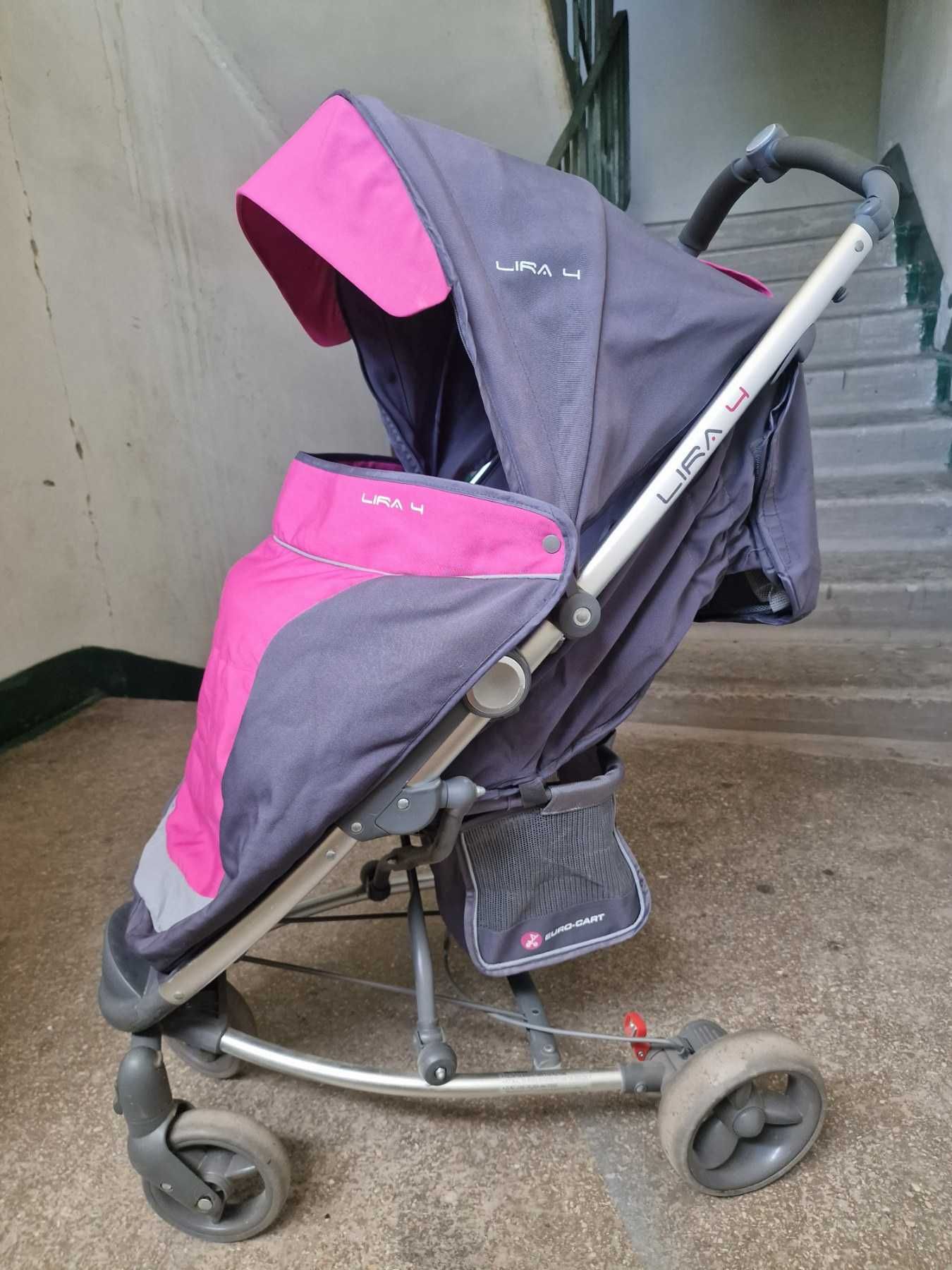 Продается прогулочная детская коляска EURO - CART LIRA 4 CARBON