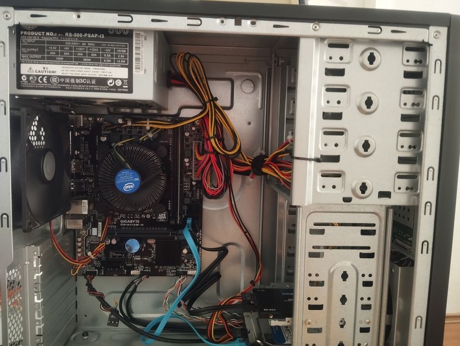 ПК на процесорі i5-7400+ssd 256gb+HDD 500gb+ddr4 8gb