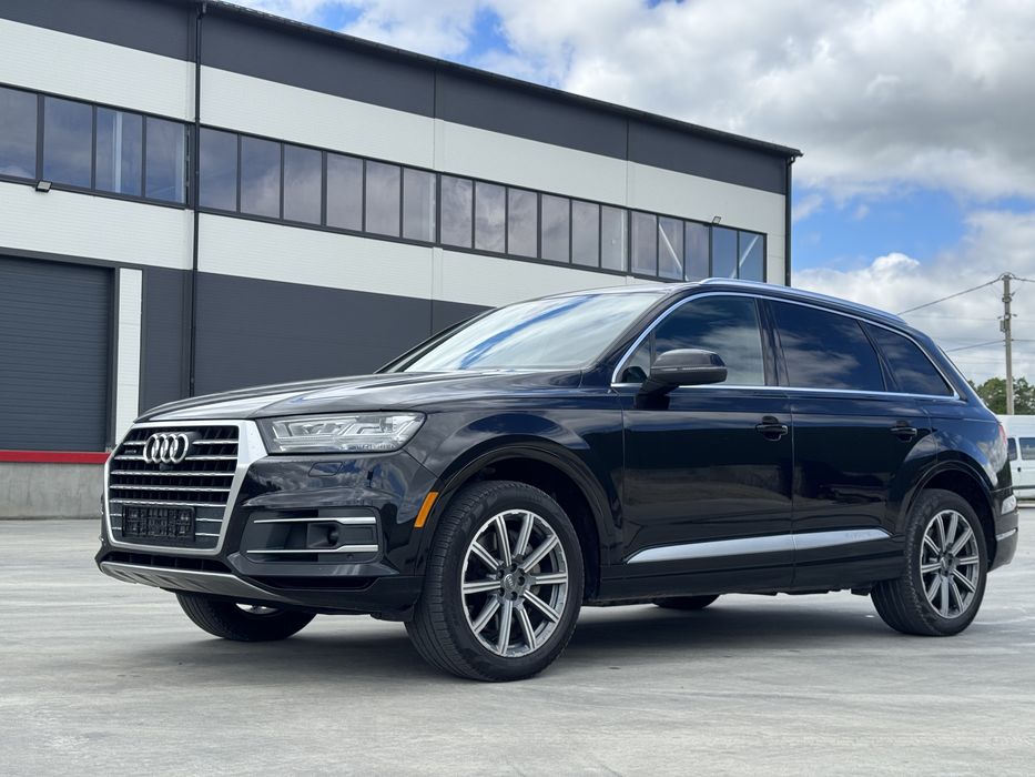 Audi Q7 2017 ціла без пошкоджень перфорована шкіра обдув сидінь