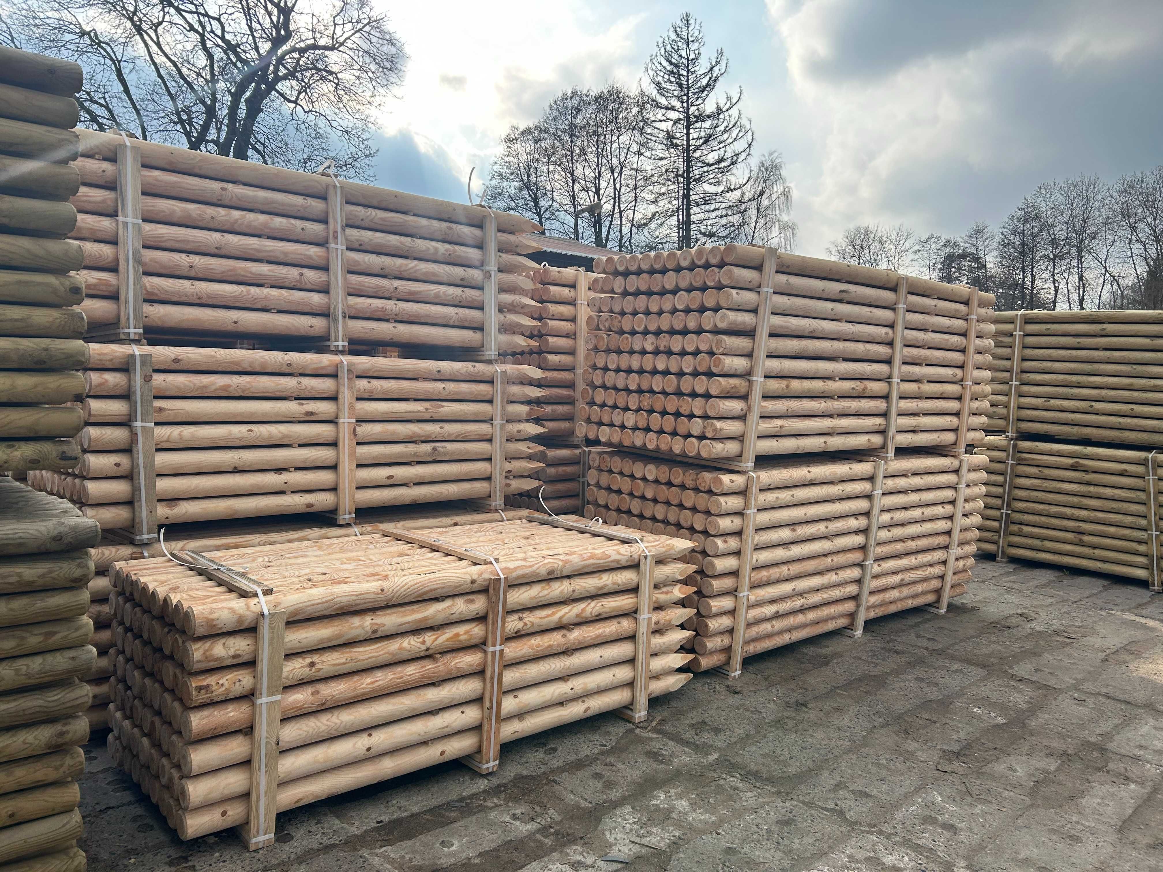 Palisada Rollborder drewniany Producent