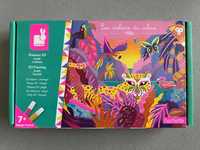 JANOD zestaw kreatywny Malowanie farbami 3D dżungla Nowe