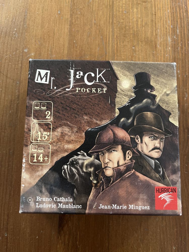 Mr. Jack Pocket PL - Gra Planszowa dla 2 osó