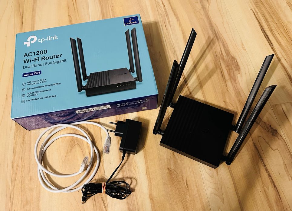 Router WI-FI TP-Link Archer C6 AC1200