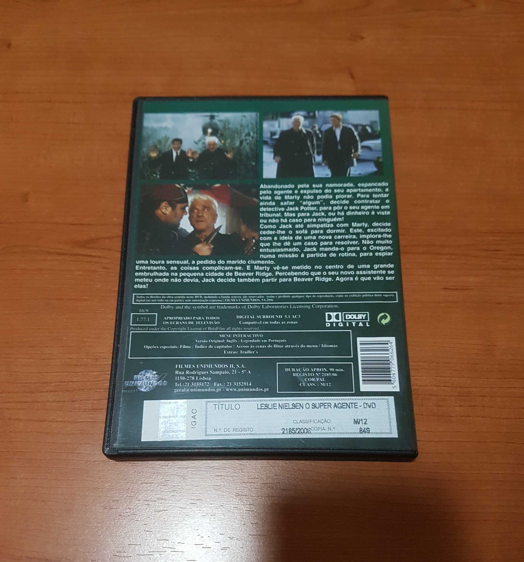 O SUPER AGENTE (Leslie Nielsen) Agora é que vão ser elas... RARIDADE