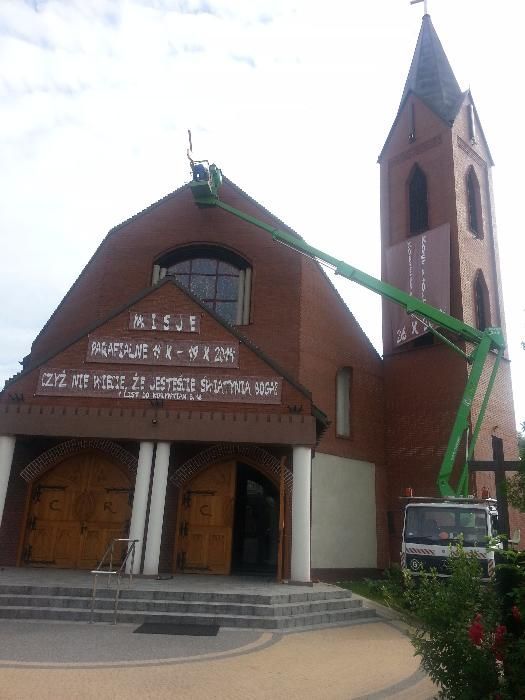 Usługa Zwyżka Lubliniec Podnośnik koszowy