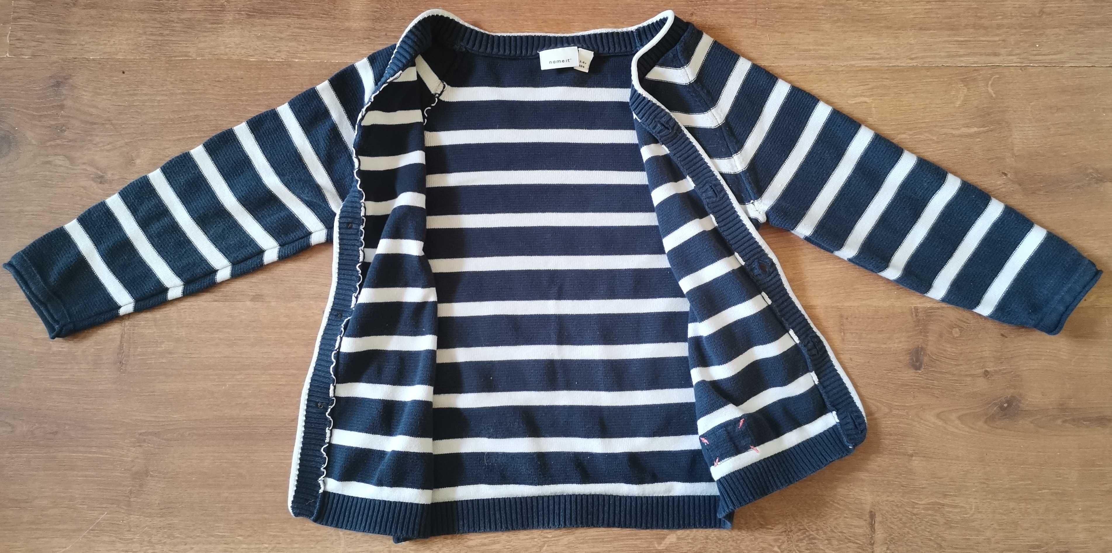 Sweter Name IT 98/104 zapinany