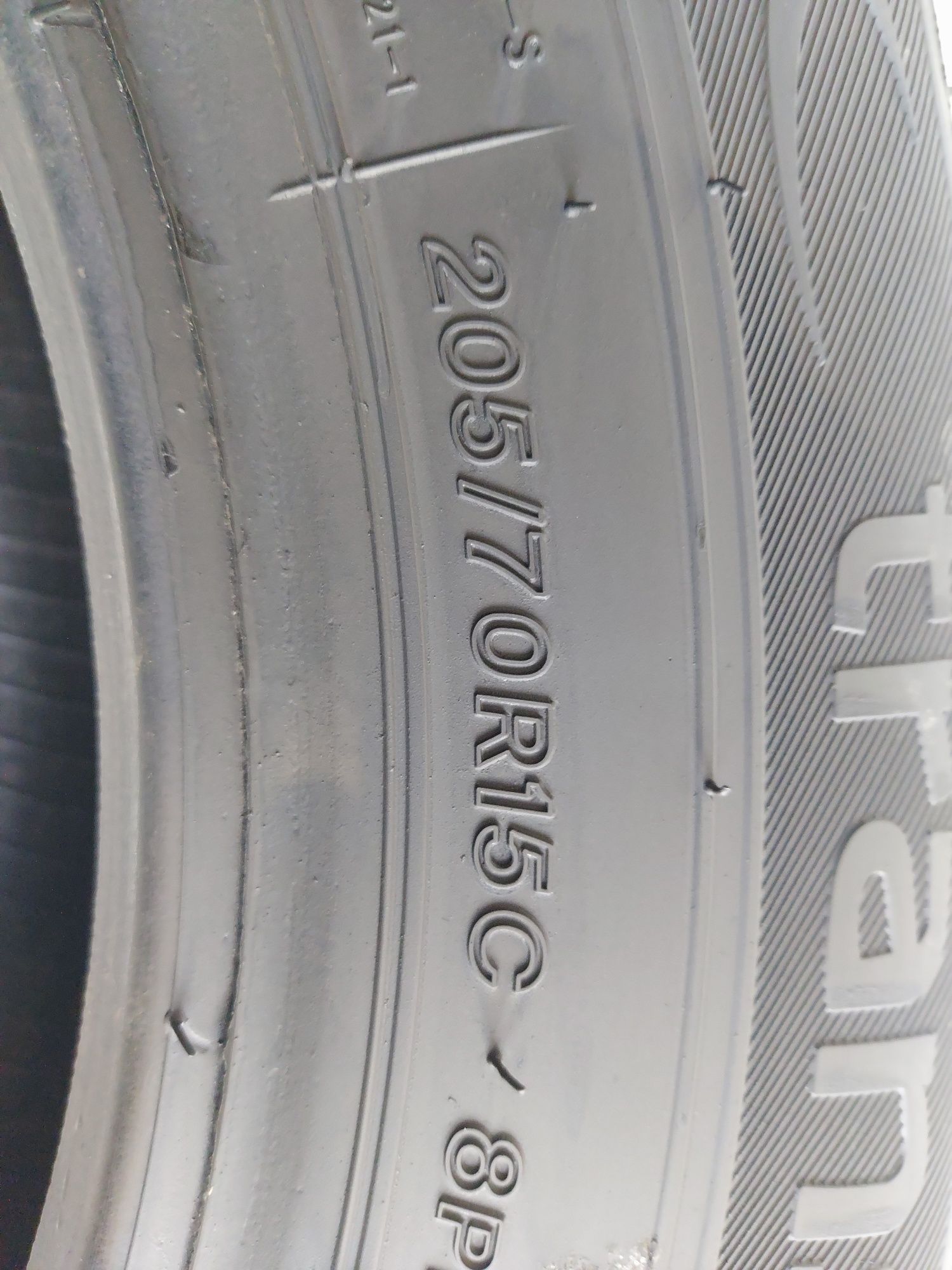 Opona pojedyncza 205/70/15 C Lassa transway 9,3 mm