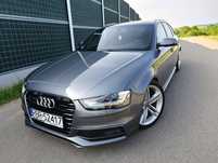Audi A4 B8 2.0TDI 143PS S-LINE Bezwypadkowy SerwisASO Z Niemiec Zarejestrowany