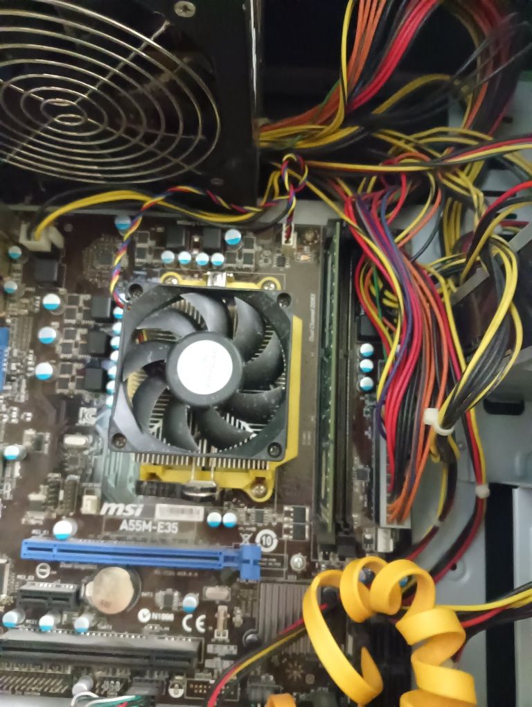 Компьютер, Пк, системный блок 4-х ядерный AMD А8-5500, 8 Гб DDR3 1600