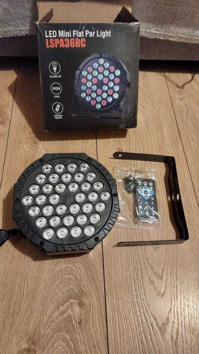Reflector LED Mini FLAT PAR LIGHT 36 RGB