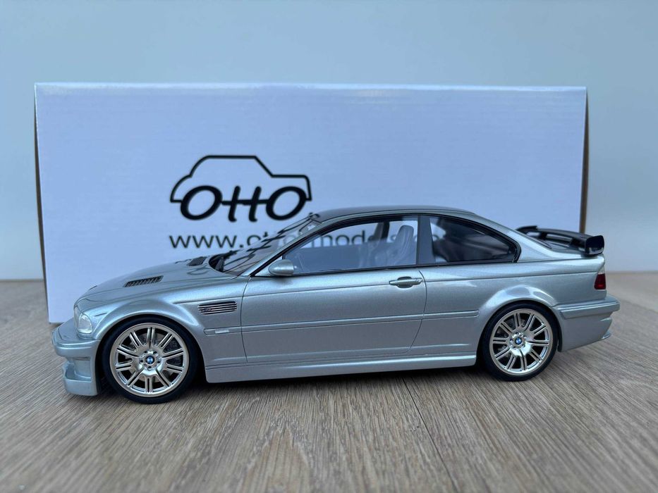 BMW M3 GTR E46 Street Version 2001 (Titan silver) Otto-Mobile 1:18